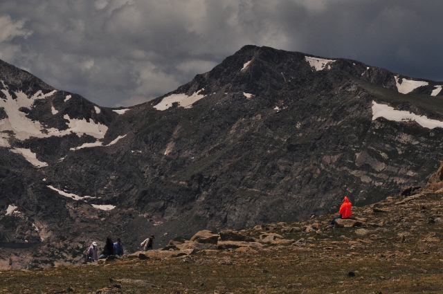 View from the Cut Rock  Overlook on the Trail Ridge Road